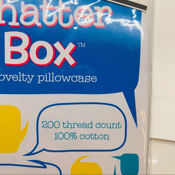 NWT Chatterbox Standard Pillowcase “Awesome Sauce” - Picture 2 of 3